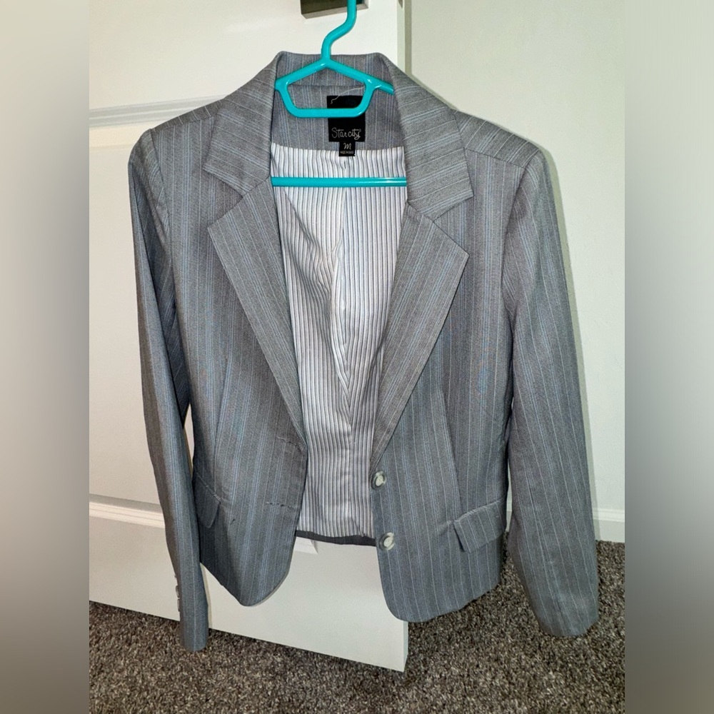 Star city grey blazer